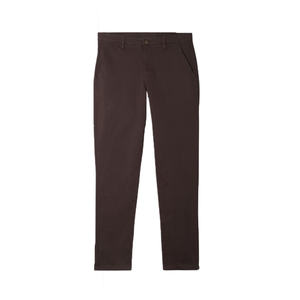 Pantalones Chinos Casuales Transpirables de Lona Elástica Ligera para Hombre, Corte Recto, Diseño de Frente Plano, Bolsillo Minimalista - Product Image 1