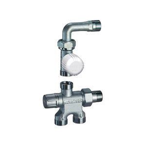 Kit de válvula termostática 'GRT' de un solo tubo Lockshield con herramienta de torneado 1/2-24x19 - Product Image 2