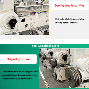 Prix industriel Timbre Flexo Docon Stripes Cylindre Aper Carton Carton Papier Double Hydraulique Machine De Découpe De Papier Ventes - Product Image 4