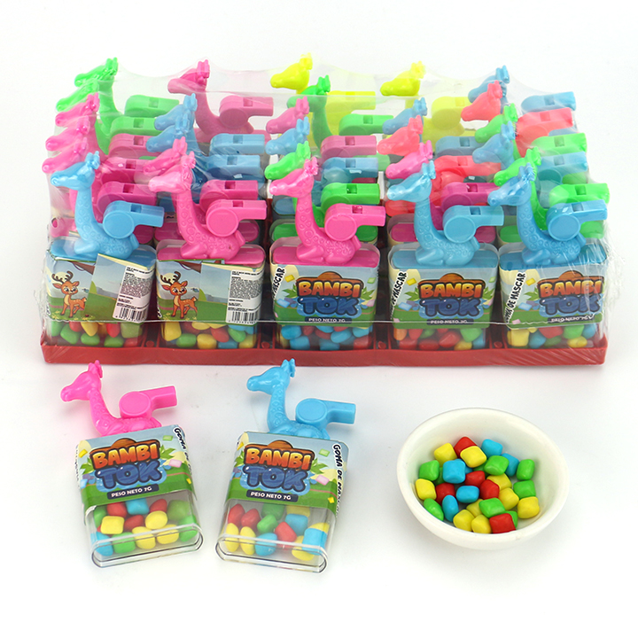 giraffe whistle candy