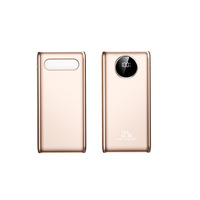 Neuheiten 2026 OEM Tragbare Mini-Powerbank 20000mAh 22,5W Schnellladung mit Kabeln und LED-Licht
