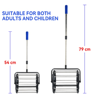 Nouvelle arrivée pratique et facile à utiliser fer réglable avec roues Pickleball Beach Tennis Paddle Ball Balle de tennis Collector