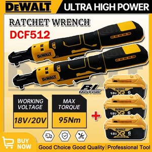<span class=keywords><strong>Clé</strong></span> à cliquet sans fil <span class=keywords><strong>Dewalt</strong></span> DCF512 20V, couple de 95 Nm, 0-300 tr/min, embout de <span class=keywords><strong>1</strong></span>/<span class=keywords><strong>2</strong></span> pouce, tête à profil bas pour les espaces restreints - Product Image 5