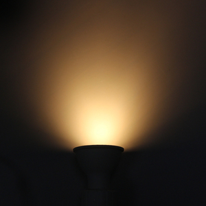 หลอดไฟ LED GU10 ปรับความสว่างได้ แสงวอร์มไวท์ 2700K-1800K ไฟสปอตไลท์หรี่แสงได้ สำหรับใช้ภายในอาคาร ประหยัดพลังงาน AC120V GU10 - Product Image 6