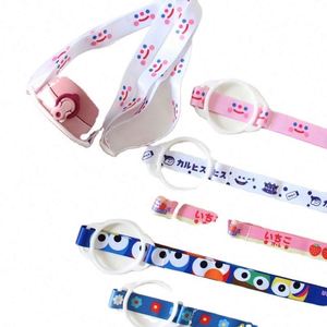 Custom LOGO Printed Lightweight Fashionable <b>Polyester</b> Portable Adjustable Shoulder Carrying Strap Silicone Water Bottle <b>Lanyard</b> - Product Image 3