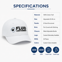 Casquette de baseball promotionnelle personnalisée avec logo brodé, six panneaux, en sergé de coton structuré, visière incurvée, réglable, OEM, vente en gros