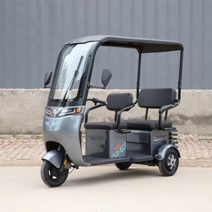 Vehículo Eléctrico de Tres Ruedas, Práctico, con Carrocería Abierta, 48v 60v, Tres Asientos Ajustables, para Uso Doméstico, Vehículo Pequeño con Pedales para Adultos y Niños - Product Image 6