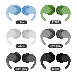 Bouchons d'oreille insonorisés en silicone réutilisables pour la natation - Product Image 5