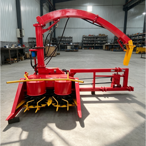Moissonneuse de fourrage agricole verte de 1400 mm de largeur de travail, à deux rangs, pour fourrage Napier - Product Image 5