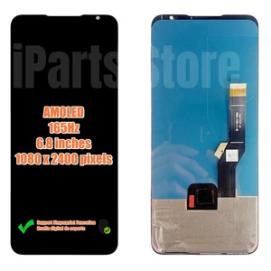 Écran de remplacement IPARTS pour ZTE nubia RedMagic 6 NX669J 6Pro NX669J-P <span class=keywords><strong>6S</strong></span> Pro NX699J-S 165Hz AMOLED avec écran tactile, assemblage OEM - Product Image 2