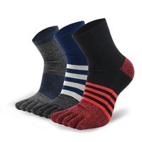 Cheville Five Toes Compression Chaussettes de yoga antidérapantes