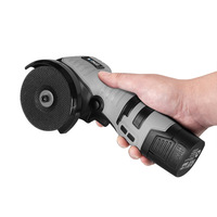 Mini meuleuse d'angle portable rechargeable, machine de polissage et de découpe industrielle transfrontalière, interrupteur coulissant, lithium portable