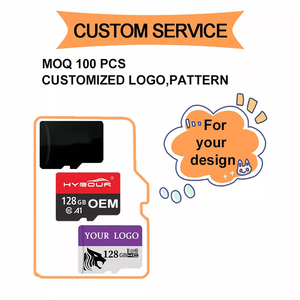 Tarjeta Micro SD Hybour de 128 GB, Clase 10, A1, Logotipo Personalizado OEM, Compatible con Teléfono - Product Image 1