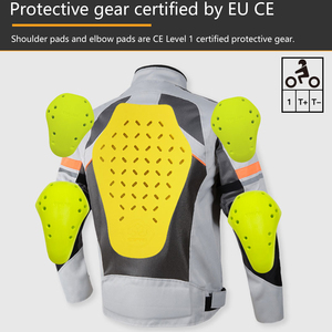 Giacca da uomo Oxford antivento da corsa per motociclismo in Mesh professionale traspirante abbigliamento da corsa per auto da corsa - Product Image 3