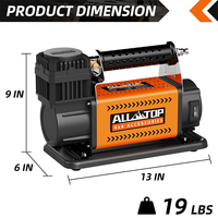 4X4 accessoires 12V compresseur d'air voiture Portable dégonfleur de pneu gonfleur voiture saut démarreur avec compresseur d'air