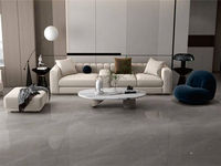 Carreaux de sol intérieurs en porcelaine mate de type Nigeria italien moderne 80x80m/60x60m pour villa - Design Onyx antidérapant pour chambre à coucher