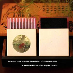 Ensemble de boîte d'encens de poche portable d'encens de luxe Match de bois de santal du Moyen-Orient avec aromathérapie intérieure pour une utilisation aromatique - Product Image 3