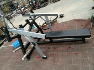 Appareil de <span class=keywords><strong>musculation</strong></span>, équipement de gymnastique, <span class=keywords><strong>presse</strong></span> d'établi <span class=keywords><strong>horizontale</strong></span>, entièrement métallique - Product Image 4