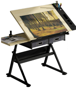 Lifting painting and calligraphy table art drawing designer desk art drawing table