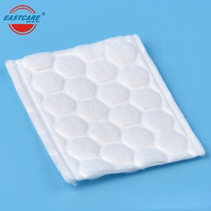 Tamponi in <span class=keywords><strong>Cotone</strong></span> 100% Spunlace a 3 Strati, Quadrati 5cmx6cm, 80 Pezzi, per Uso Medico/Cura Personale e Cosmetico - Product Image 3