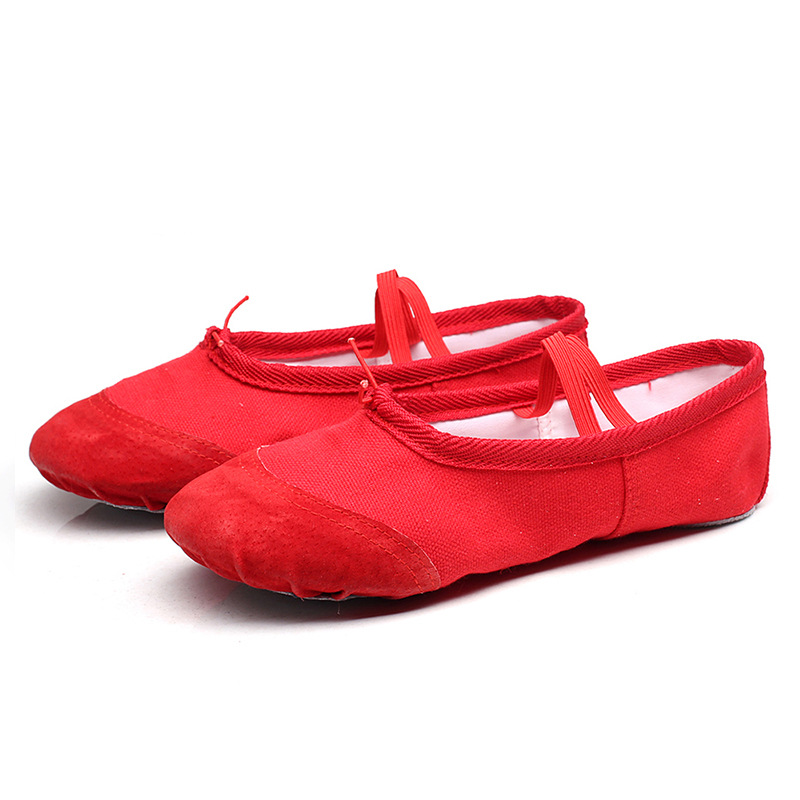 Hot selling dance shoes soft sole children's ballet shoes practice yoga gym cat scratch shoes BG965