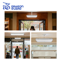 Système de plafond EAS RFID UHF 860-960 MHz RIA17, lecteur/graveur antivol, antenne de vente au détail, système de prévention des pertes, hôtel