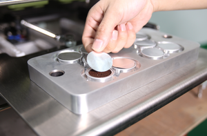 <strong>Coffee</strong> <strong>Pod</strong> Sealer <strong>Machine</strong> <strong>Small</strong> Manual Sealing <strong>Machine</strong> for <strong>Coffee</strong> Capsules With 4 Holes - Product Image 5