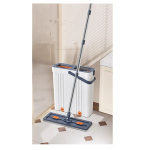 Juego de Mopa Plana con Cubeta, Mopa Absorbente <span class=keywords><strong>para</strong></span> Limpieza del Hogar, Juego de Cubeta y Mopa - Product Image 4