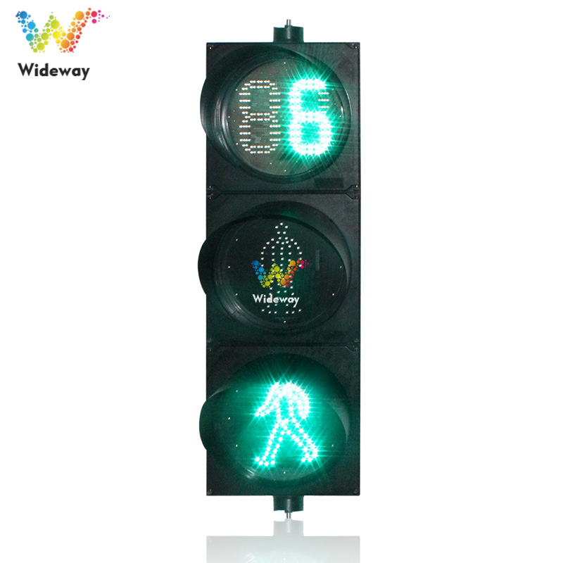 300 мм пешеходный красный желтый зеленый светодиодный таймер обратного отсчета движения