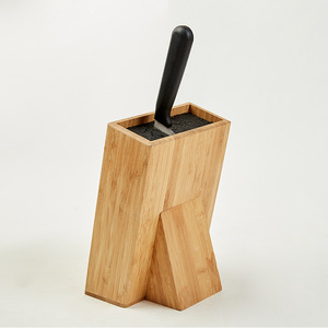 Porte-couteaux en bambou 120x120x230, bloc à couteaux durable pour la cuisine, usage domestique - Product Image 1