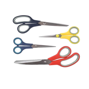 6.5 inch thép không gỉ trường/văn phòng kéo nhựa xử lý thuận tay trái hộ gia đình thêu tự làm công cụ thiết lập thủ công kéo - Product Image 1