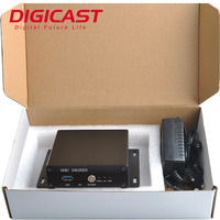 Codificador de Transmisión en Vivo DIGICAST OEM con Capacidad de Grabación UHD 4K 60FPS H265, Protocolos HLS/RTMP, WIFI, Tarjeta TF de 256G