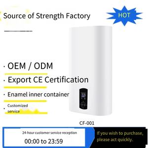 Usine directe <span class=keywords><strong>100L</strong></span> <span class=keywords><strong>chauffe</strong></span>-<span class=keywords><strong>eau</strong></span> électrique autoportant <span class=keywords><strong>vertical</strong></span> à double entrée stockage de stockage de type thermique en acier inoxydable - Product Image 3