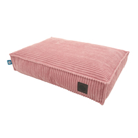 Neue Wildleder Rechteck Hunde matratze Luxus benutzer definierte Cord Hunde matratze Bett mit abnehmbarem Bezug