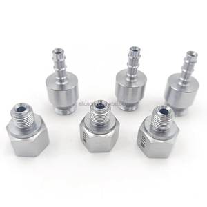 Aerospace machined stainless steel and brass engine fixture parts, CNC rotary parts - Product Image 4