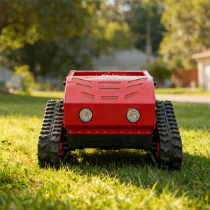 Bestselling Products Hot Sale New Design Self-propelled <b>Track</b> Lawn <b>Mower</b> Gasoline Automatic Small <b>Remote</b> <b>Control</b> Manufacturer - Product Image 2