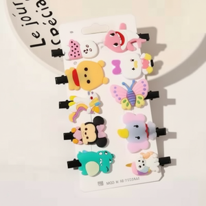 Vendita calda Vintage glitterato fermagli per capelli 5cm di cristallo perla strass accessorio per capelli per donne moda moda all'ingrosso cartone - Product Image 1