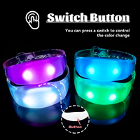 Bracelet LED lumineux interactif personnalisé pour le contrôle des foules, changeant de couleur, pour les stades et les spectacles, de la marque Longstargift