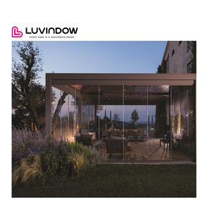 ศาลาพักผ่อนริมชายหาดฮาวาย โครงสร้างอะลูมิเนียม หลังคาบานเกล็ดปรับไฟฟ้าอัจฉริยะ ทนทานต่อพายุเฮอริเคน - Product Image 6