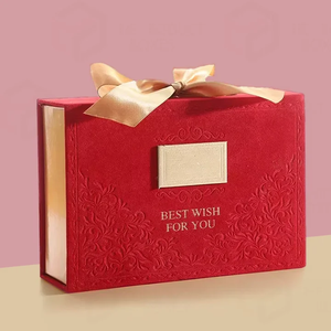 Scatole di Lusso su Misura in Velluto Premium per Confezioni Regalo Natalizie, Omaggi Aziendali, <span class=keywords><strong>Bomboniere</strong></span> per Matrimoni e Feste di Compleanno - Product Image 1