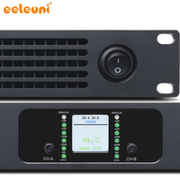Amplificateur de puissance numérique de classe D haute puissance 3000 W à 8 ohms, 2 canaux, pour les églises, les écoles, les bureaux, les usines, les restaurants, les bars