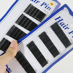 Accesorio de Peinado para Mujer, Clip Invisible de Alambre de Acero Negro Multiusos y Pasador de Una Línea para Ondas - Product Image 4