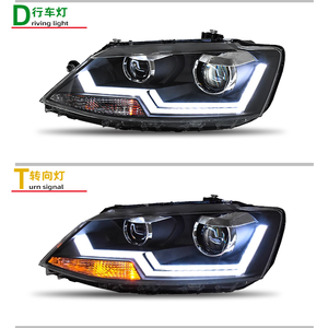 ไฟหน้า LED สำหรับ VW Sagitar <span class=keywords><strong>JETTA</strong></span> MK6 2012 2018สำหรับ <span class=keywords><strong>Volkswagen</strong></span> <span class=keywords><strong>Jetta</strong></span> 2013 2015 <span class=keywords><strong>2016</strong></span>ไฟหน้า2017 - Product Image 4