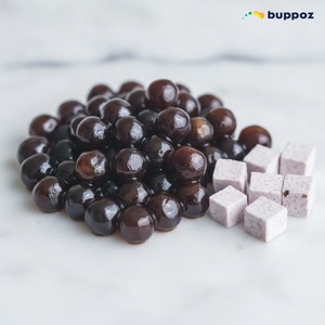 ลูกไข่มุกมันสำปะหลัง Boba รสเผือก - Product Image 3
