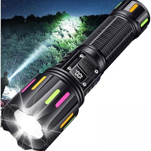 Cross-border New Long Endurance Flashlight Outdoor ultra Bright 260m Long-range Telescopic Portable Camping <b>Rechargeable</b> - Product Image 1