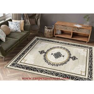 Alfombras y alfombras de algodón de color beige de gran tamaño para decoración del hogar y exteriores - Product Image 4