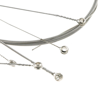 GSE-009 GSE-010 Electric Guitar Strings 6 Strings Set Nickel Plated Steel Guitar String for Beginner Practice