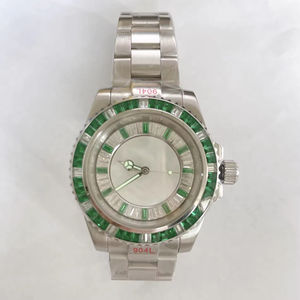 Relojes Mecánicos Automáticos para Hombre con Movimiento Japonés NH35 Mejorado, Cristal de Zafiro y Diamantes, OEM Nuevo - Product Image 2