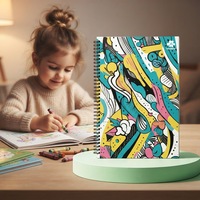 Carnet à spirales personnalisé de luxe avec logo, papier 70 g/m², cahier d'exercices, cadeau d'entreprise exécutif