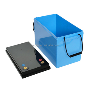 Boîtier de batterie ABS QHY314Ah, étanche IP54, pour la fabrication de batteries solaires DIY, noir et bleu, certifié ISO ROHS - Product Image 4
